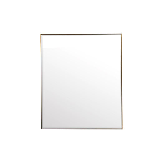 Rohe 36" Mirror, Champagne Brass James Martin Vanities