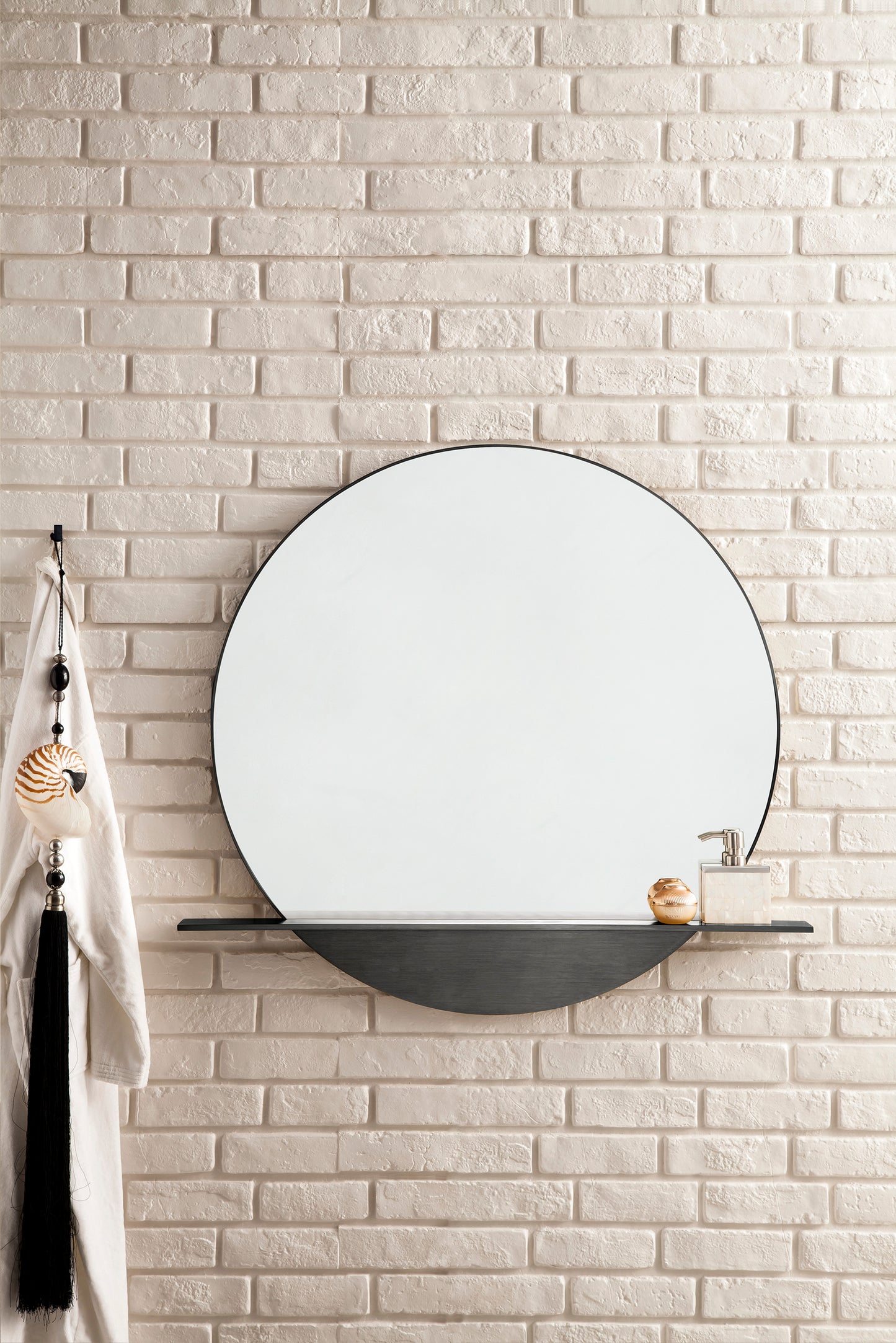 Platform 36" Mirror, Modern Iron James Martin Vanities