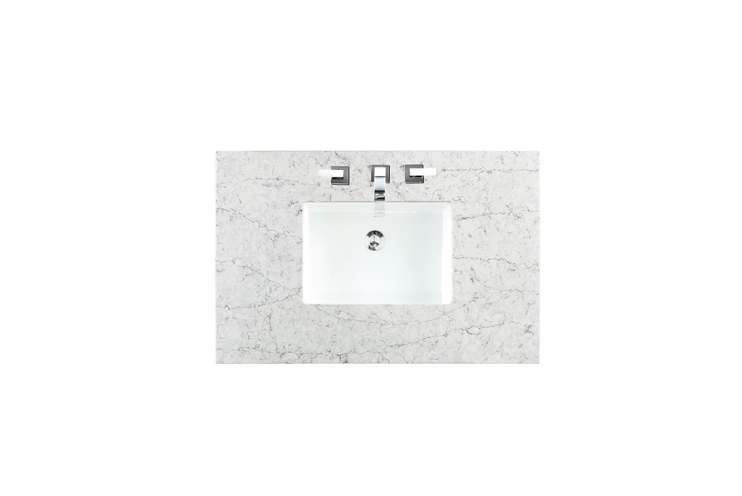 Bathroom Vanities Outlet Atlanta Renovate for Less36" Single Top, 3 CM Eternal Jasmine Pearl Quartz w/ Sink