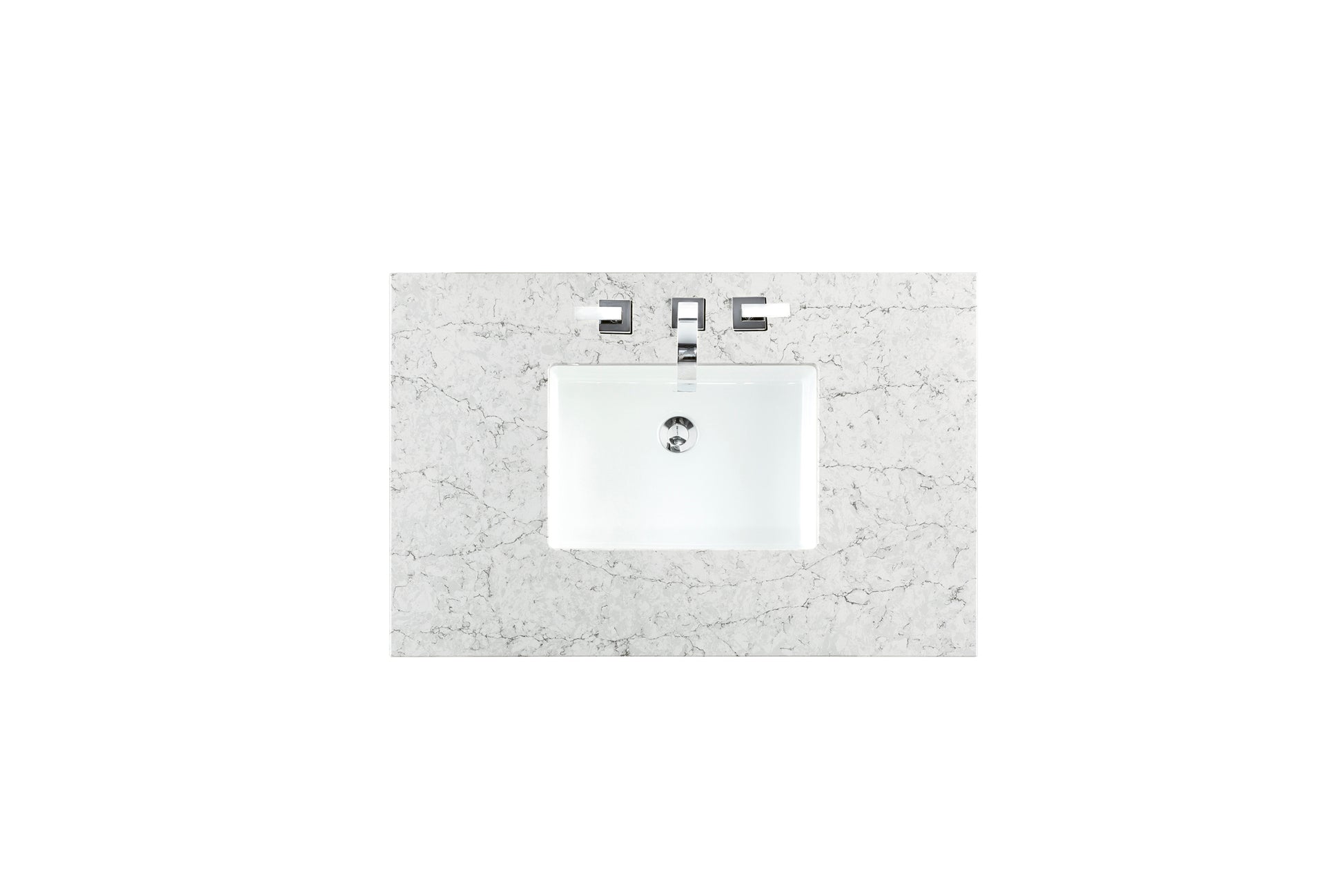 Bathroom Vanities Outlet Atlanta Renovate for Less36" Single Top, 3 CM Eternal Jasmine Pearl Quartz w/ Sink