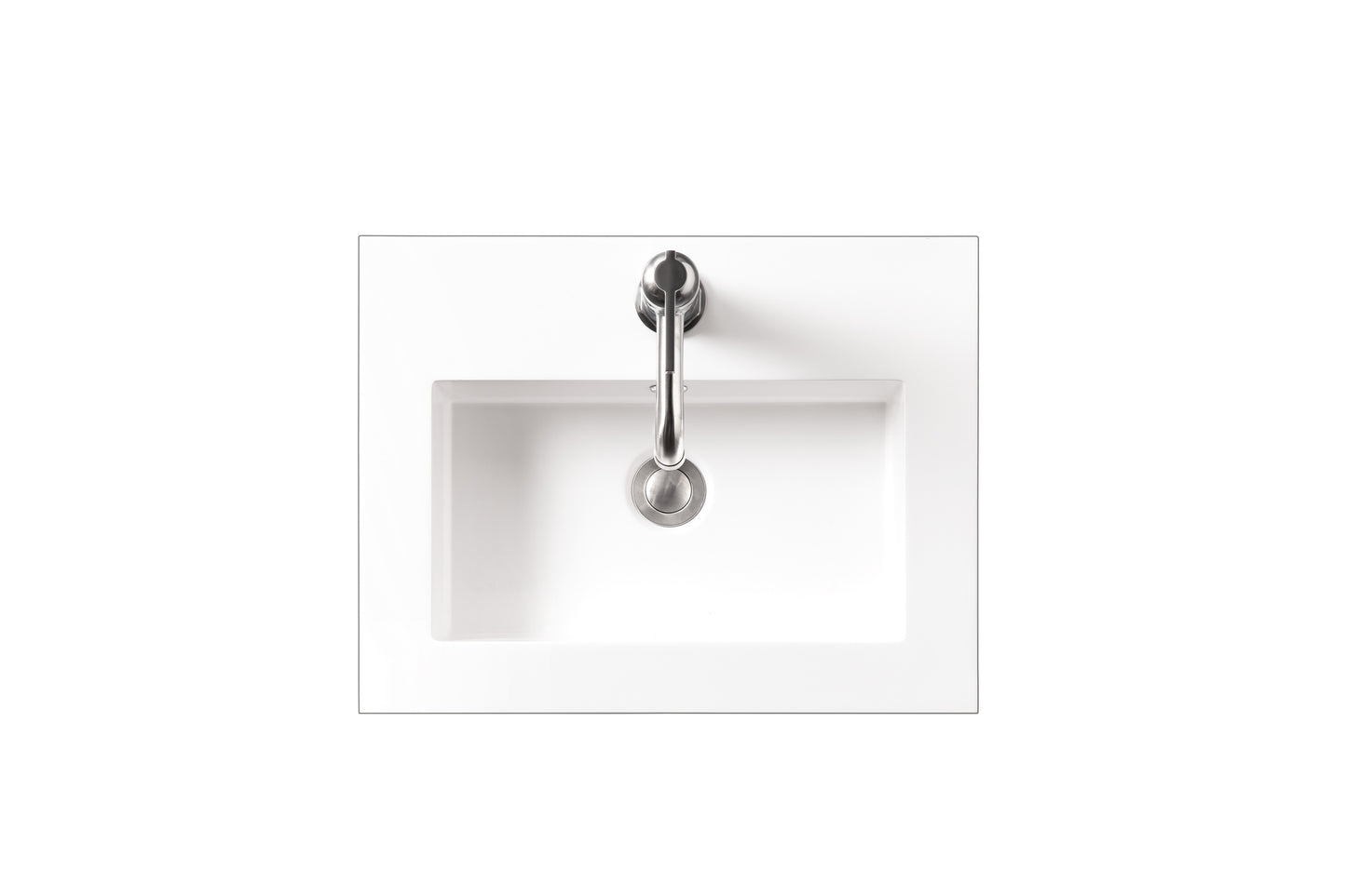Bathroom Vanities Outlet Atlanta Renovate for LessComposite Countertop 20"W  x 15.4" D  Sink , White Glossy