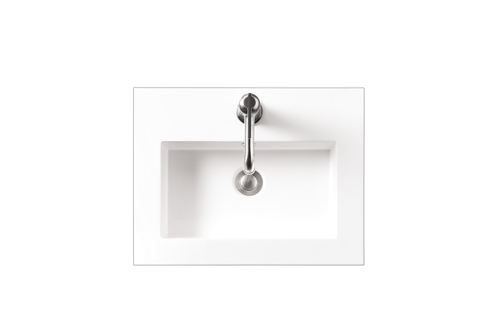 Bathroom Vanities Outlet Atlanta Renovate for LessComposite Countertop 20"W  x 15.4" D  Sink , White Glossy