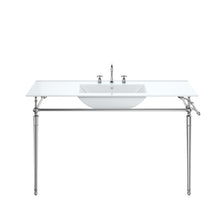 Load image into Gallery viewer, Westley 47.2&quot; Single Console Sink w/ Chrome Finish Stand James Martin Vanities