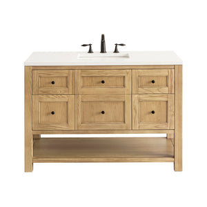 Breckenridge 48" Single Vanity, Light Natural Oak James Martin Vanities