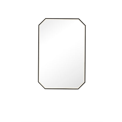 Rohe 24" Mirror, Matte Black James Martin Vanities
