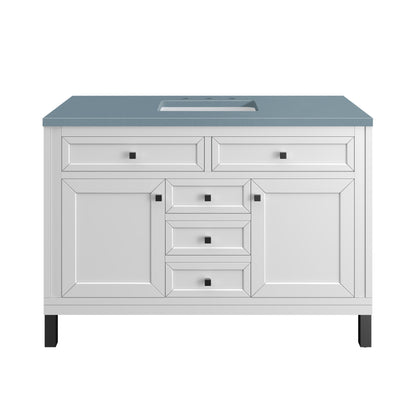 Part: Chicago Knobs and Legs Set for V48" in Matte Black James Martin Vanities