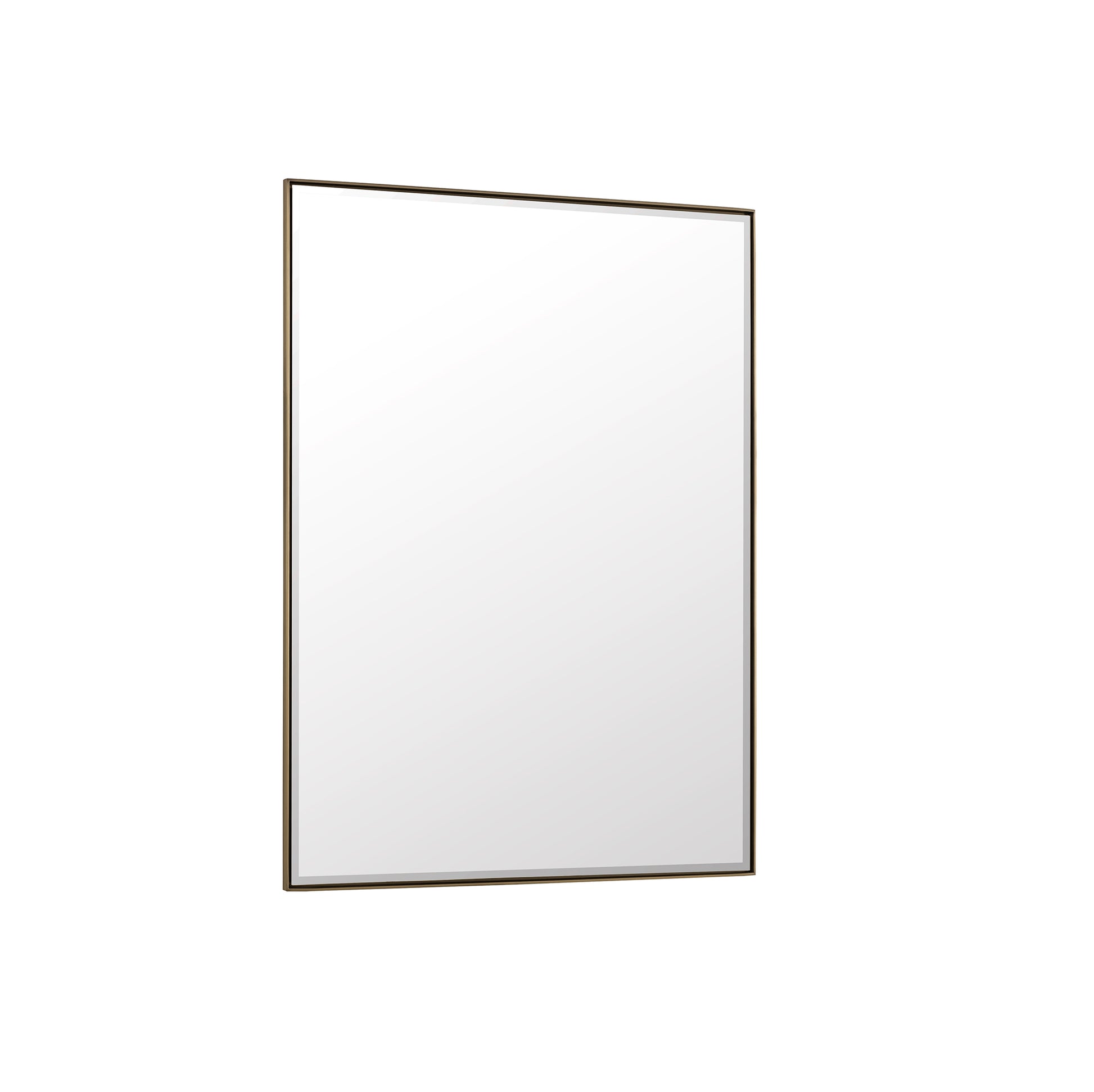 Bathroom Vanities Outlet Atlanta Renovate for LessRohe 30" Mirror, Champagne Brass