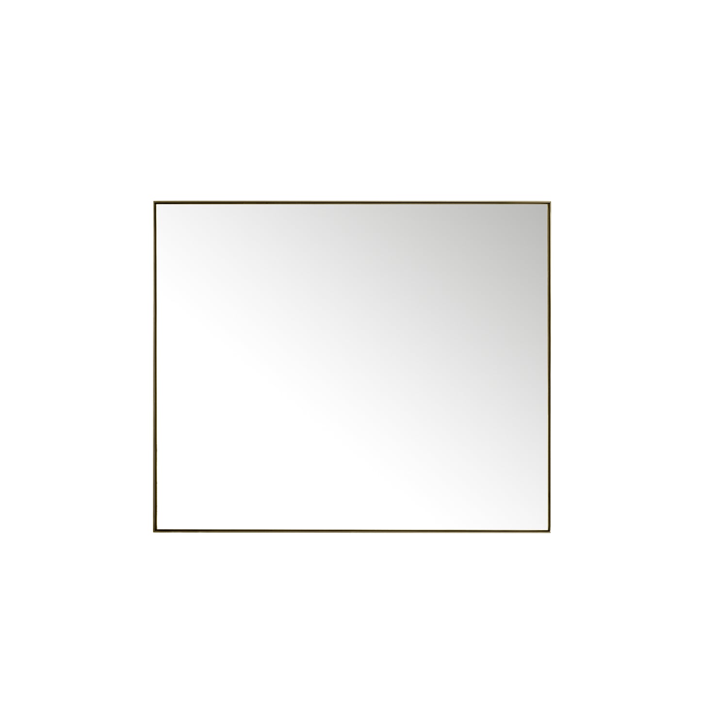Rohe 48" Mirror, Champagne Brass James Martin Vanities