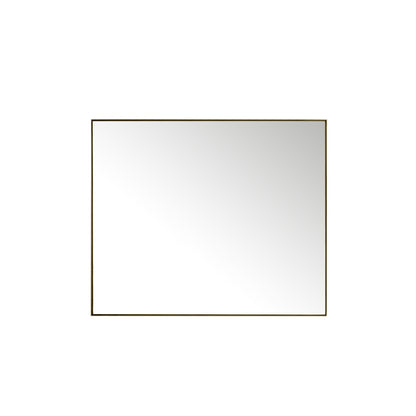 Rohe 48" Mirror, Champagne Brass James Martin Vanities