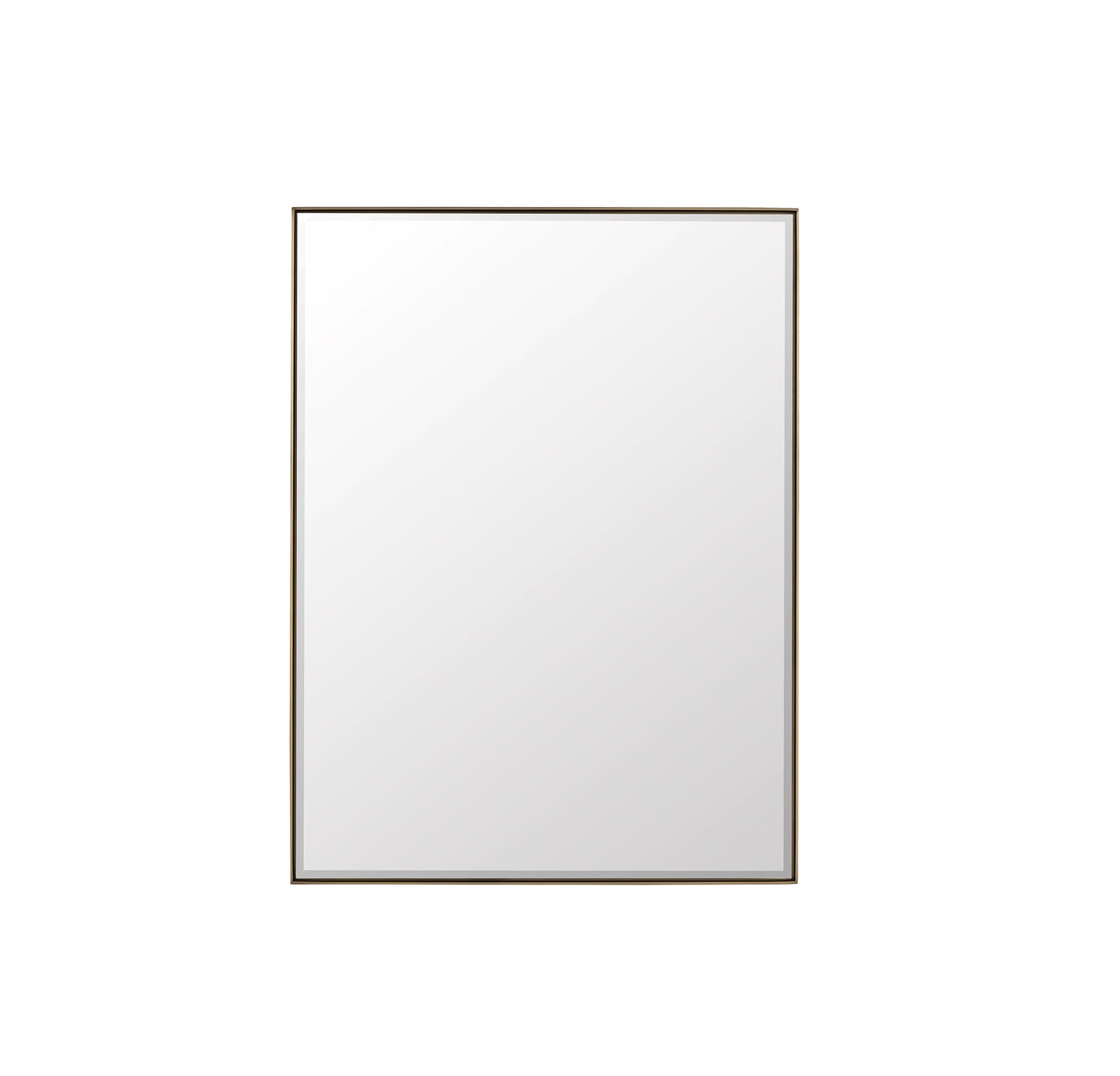 Rohe 30" Mirror, Champagne Brass James Martin Vanities