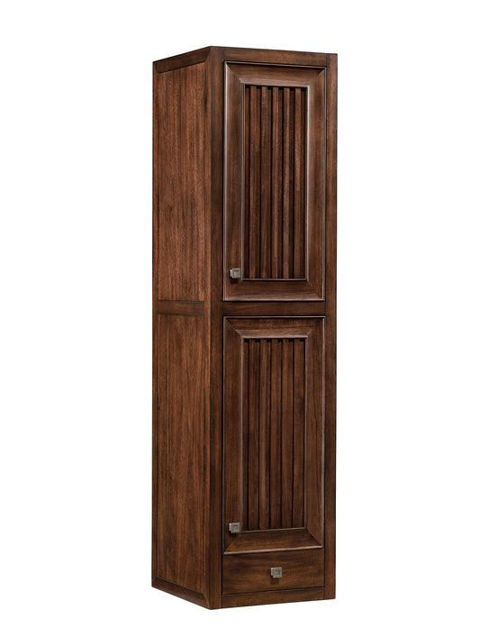 Athens 15"  Tower Hutch - Right, Mid Century Acacia James Martin