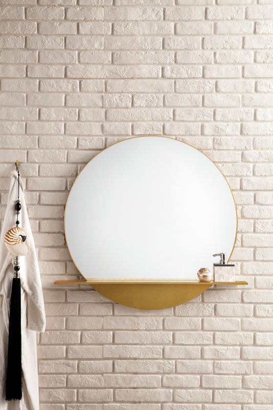 Platform 36" Mirror, Radiant Gold James Martin Vanities