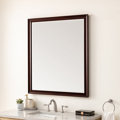 Glenbrooke 36" Mirror, Burnished Mahogany James Martin Vanities