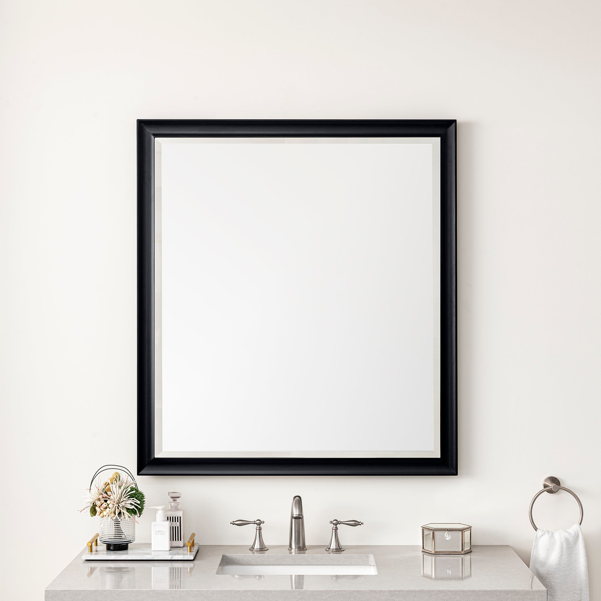 Glenbrooke 36" Mirror, Black Onyx James Martin Vanities