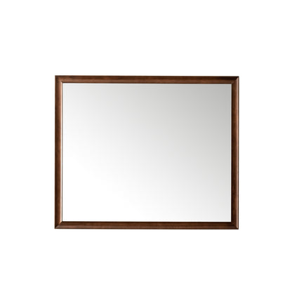 Glenbrooke 48" Mirror, Mid-Century Walnut James Martin Vanities