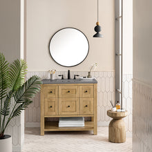 Load image into Gallery viewer, Breckenridge 36&quot; Single Vanity, Light Natural Oak w/ 3CM Grey Expo Top James Martin Vanities