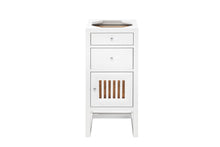 Load image into Gallery viewer, Athens 15&quot; Cabinet w/ Drawers &amp; Door, Glossy White James Martin Vanities