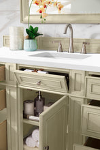 Load image into Gallery viewer, Bathroom Vanities Outlet Atlanta Renovate for LessBristol 60&quot; Single Vanity, Vintage Vanilla, w/ 3 CM White Zeus Quartz Top