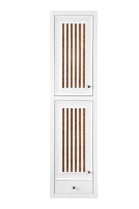 Bathroom Vanities Outlet Atlanta Renovate for LessAthens 15" Tower Hutch - Left, Glossy White