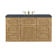 Load image into Gallery viewer, Laurent 48&quot; Single Vanity, Light Natural Oak w/ 3CM Charcoal Soapstone Top James Martin Vanities