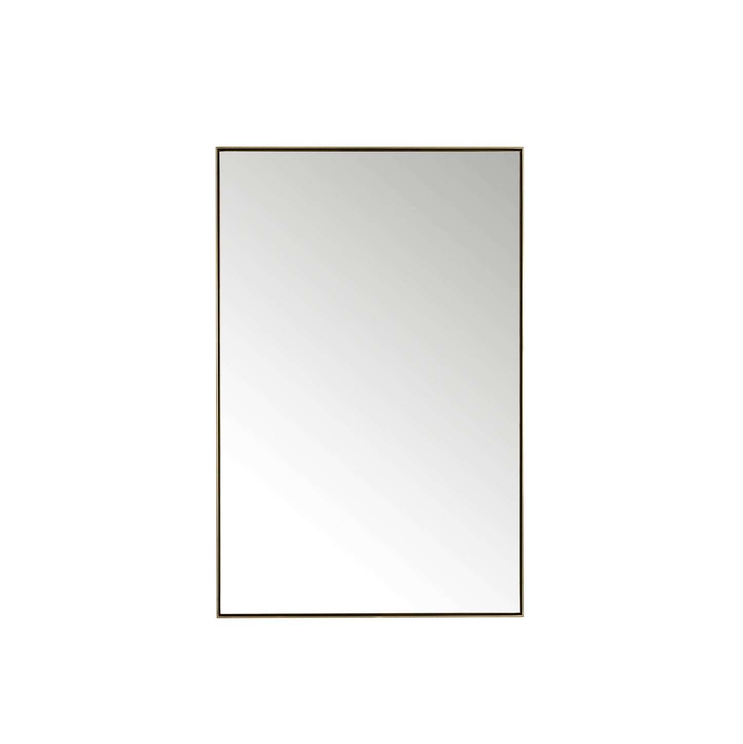 Rohe 26" Mirror, Champagne Brass James Martin Vanities