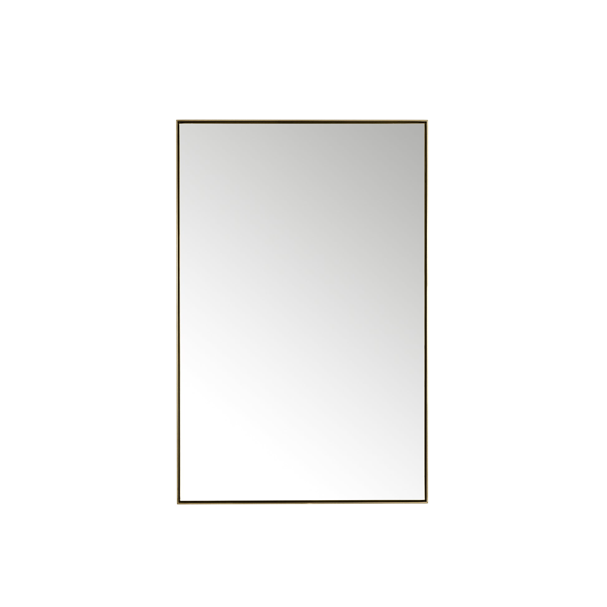 Rohe 26" Mirror, Champagne Brass James Martin Vanities