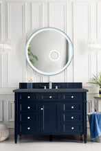 Load image into Gallery viewer, Brittany 48&quot; Victory Blue Single Vanity w/ 3 CM Charcoal Soapstone Quartz Top James Martin Vanities