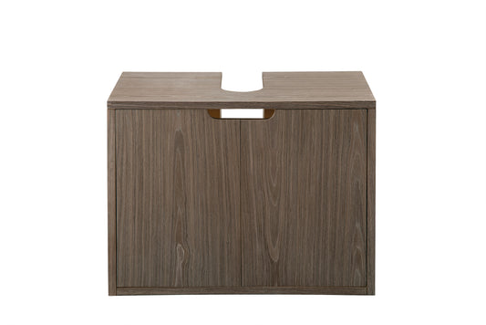 Boston 25" Storage Cabinet, Ash Gray James Martin