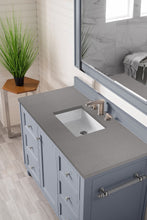 Load image into Gallery viewer, Copper Cove Encore 48&quot; Single Vanity, Silver Gray w/ 3 CM Grey Expo Quartz Top James Martin Vanities