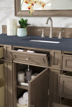 Load image into Gallery viewer, Bathroom Vanities Outlet Atlanta Renovate for LessBristol 60&quot; Single Vanity, Whitewashed Walnut, w/ 3 CM Charcoal Soapstone Quartz Top