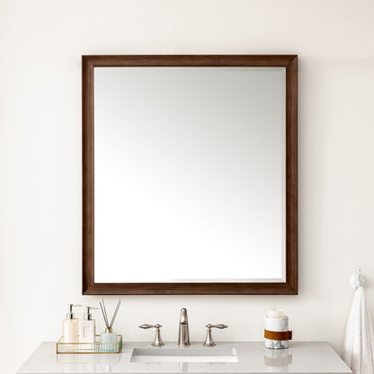 Glenbrooke 36" Mirror, Mid-Century Walnut James Martin Vanities