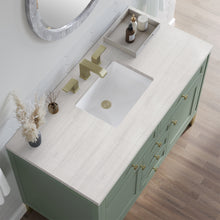 Load image into Gallery viewer, Bathroom Vanities Outlet Atlanta Renovate for LessChicago 48&quot; Single Vanity, Smokey Celadon w/ 3CM Arctic Fall Top