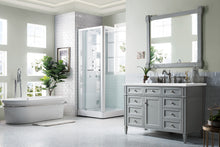 Load image into Gallery viewer, Brittany 48&quot; Urban Gray Single Vanity w/ 3 CM White Zeus Quartz Top James Martin Vanities