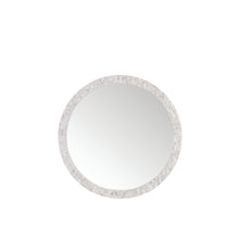 Load image into Gallery viewer, Callie 30&quot; Round Mirror, White Mother of Pearl James Martin Vanities