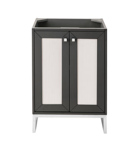 Bathroom Vanities Outlet Atlanta Renovate for LessChianti 24" Single Vanity Cabinet, Mineral Grey, Brushed Nickel