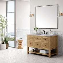 Load image into Gallery viewer, Breckenridge 48&quot; Single Vanity, Light Natural Oak w/ 3CM Eternal Serena Top James Martin Vanities