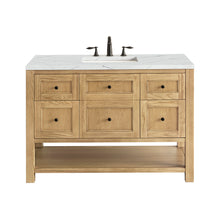 Load image into Gallery viewer, Breckenridge 48&quot; Single Vanity, Light Natural Oak w/ 3CM Ethereal Noctis Top James Martin Vanities