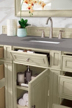 Load image into Gallery viewer, Bathroom Vanities Outlet Atlanta Renovate for LessBristol 60&quot; Single Vanity, Vintage Vanilla, w/ 3 CM Grey Expo Quartz Top