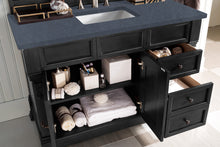 Load image into Gallery viewer, Bathroom Vanities Outlet Atlanta Renovate for LessBrookfield 48&quot; Single Vanity, Antique Black w/ 3 CM Charcoal Soapstone Quartz Top