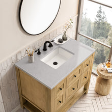 Load image into Gallery viewer, Bathroom Vanities Outlet Atlanta Renovate for LessBreckenridge 36&quot; Single Vanity, Light Natural Oak w/ 3CM Eternal Serena Top