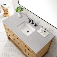 Load image into Gallery viewer, Bathroom Vanities Outlet Atlanta Renovate for LessBreckenridge 48&quot; Single Vanity, Light Natural Oak w/ 3CM Eternal Serena Top