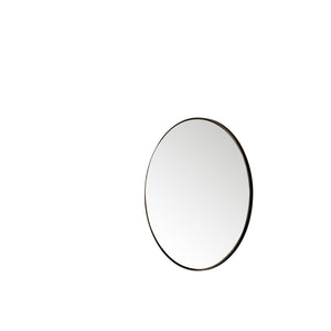 Bathroom Vanities Outlet Atlanta Renovate for LessRohe 30" Round Mirror, Champagne Brass