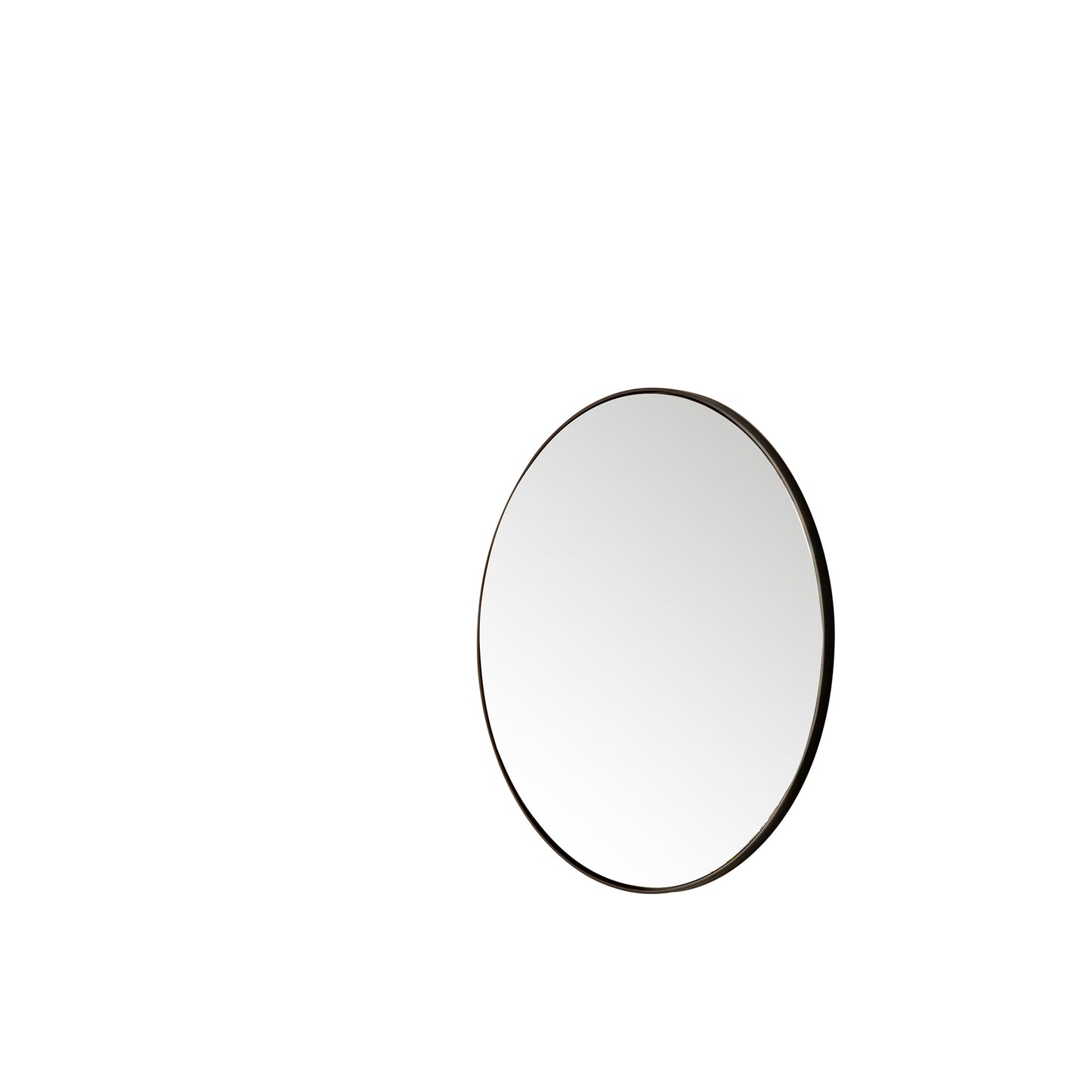 Bathroom Vanities Outlet Atlanta Renovate for LessRohe 30" Round Mirror, Matte Black