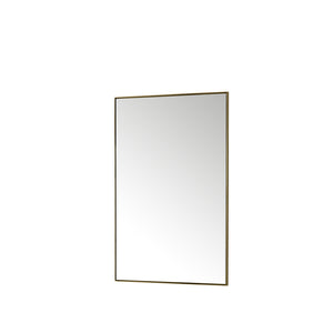 Bathroom Vanities Outlet Atlanta Renovate for LessRohe 26" Mirror, Champagne Brass