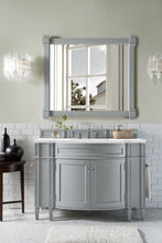 Load image into Gallery viewer, Brittany 46&quot; Single Vanity, Urban Gray w/ 3 CM White Zeus Quartz Top James Martin Vanities