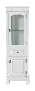 Brookfield 20" Linen Cabinet, Bright White James Martin Vanities