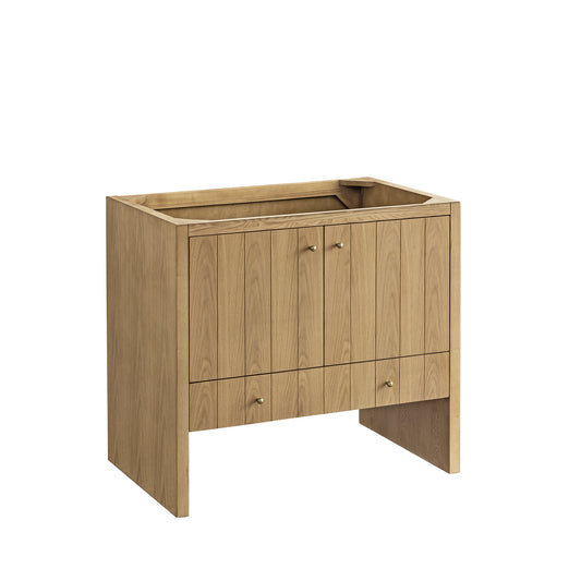 Hudson 36" Single Vanity, Light Natural Oak James Martin Vanities