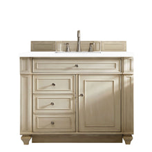 Load image into Gallery viewer, Bristol 36&quot; Single Vanity, Vintage Vanilla, w/ 3 CM White Zeus Quartz Top James Martin Vanities