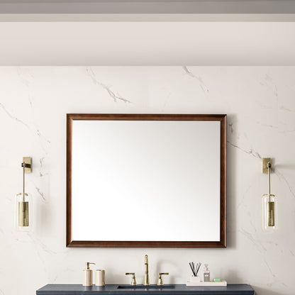 Glenbrooke 48" Mirror, Mid-Century Walnut James Martin Vanities