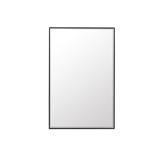 Rohe 26" Mirror, Matte Black James Martin Vanities